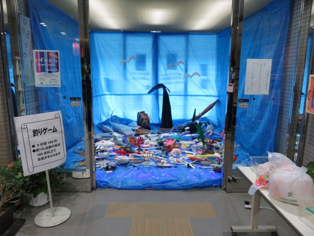 釣りゲームは大人気でしたよ！